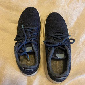 Allbirds Men's Wool Runner Mizzles Savanna Night /Cream Sole Shoes Worn 9M